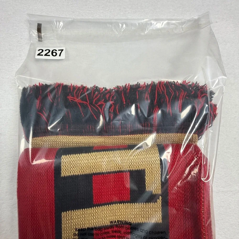Atlanta United‎ FC Scarf #17 Ruffneck Scarves Soccer Team Fives Stripes